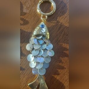 NWT Perla Goodest of the Sea Keychain/bag charm